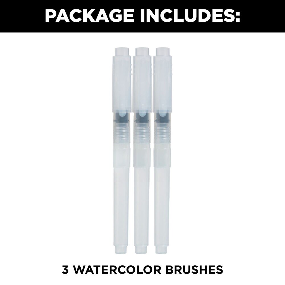 Tulip Tie-Dye Watercolor Brushes (3pcs) (47300) (OUTLET)