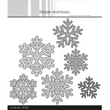 Simple and Basic Snowflakes Cutting Dies (SBD342) (DISCONTINUED)