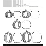 Simple and Basic Pumpkins Cutting Dies (SBD341) (OUTLET)