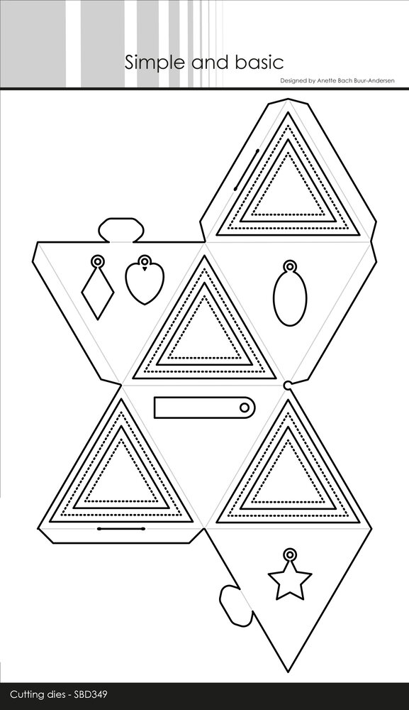 Simple and Basic Diamondbox Cutting Dies (SBD349) (DISCONTINUED)