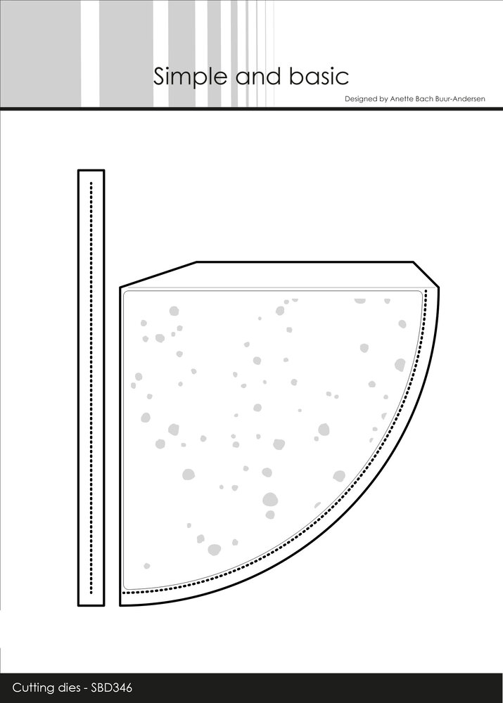 Simple and Basic Cone - Small Cutting Dies (SBD346) (DISCONTINUED)