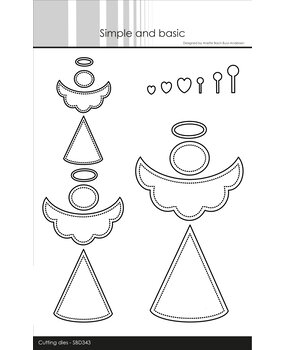 Simple and Basic Angels Cutting Dies (SBD343) (DISCONTINUED)