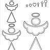 Simple and Basic Angels Cutting Dies (SBD343) (DISCONTINUED)