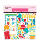 Bella BLVD Birthday Bash Ephemera Icons (BB2728) (DISCONTINUED)