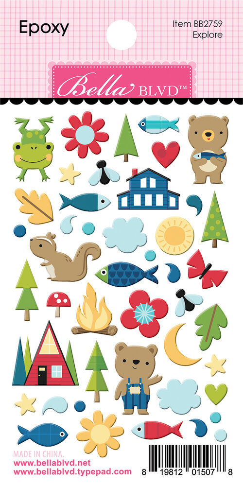 Bella BLVD Lake Life Explore Epoxy (BB2759) (OUTLET)