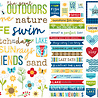 Bella BLVD Lake Life Ephemera Words (BB2756) (OUTLET)