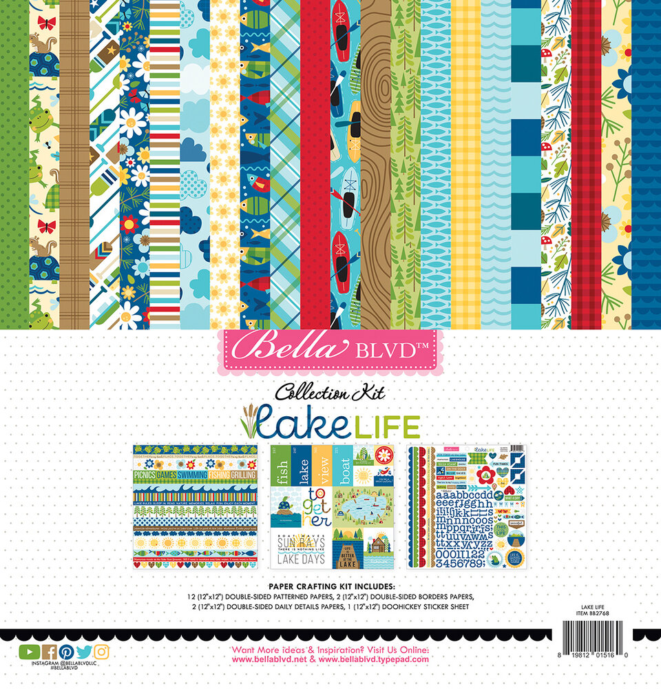 Bella BLVD Lake Life Collection Kit (BB2768) (DISCONTINUED) Bella BLVD Lake Life Collection Kit (BB2768) (DISCONTINUED)