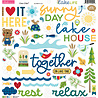 Bella BLVD Lake Life Ciao Chipboard Icons (BB2757) (OUTLET)