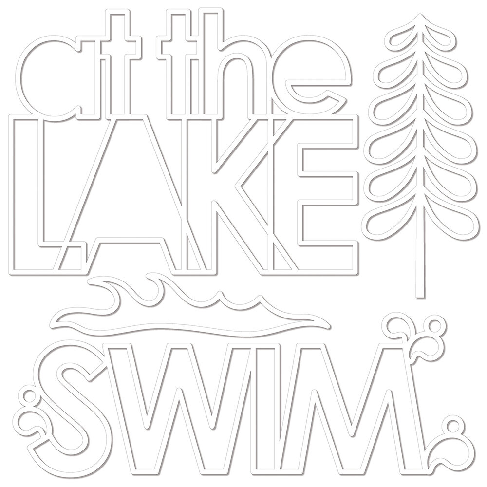 Bella BLVD Lake Life At The Lake Cut Outs (BB2767) (OUTLET) Bella BLVD Lake Life At The Lake Cut Outs (BB2767) (OUTLET)