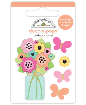 Doodlebug Design Butterfly Bouquet Doodle-Pops (8167) (DISCONTINUED)