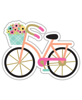 Doodlebug Design Enjoy The Ride Sticker Doodle (8182) (DISCONTINUED)