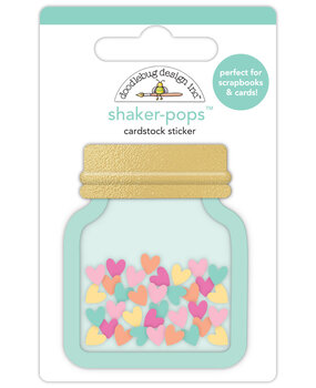 Doodlebug Design Saving All My Love Shaker-Pops (8162) (DISCONTINUED)