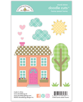 Doodlebug Design Home Sweet Home Doodle Cuts (8185) (DISCONTINUED) Doodlebug Design Home Sweet Home Doodle Cuts (8185) (DISCONTINUED)