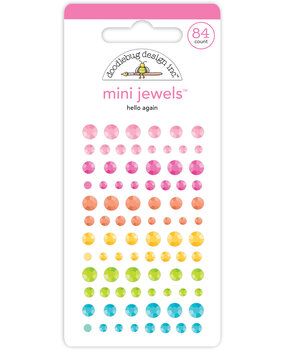 Doodlebug Design Hello Again Assortment Mini Jewels (8161) (DISCONTINUED)