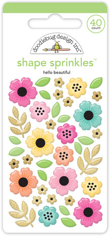 Doodlebug Design Hello Beautiful Shape Sprinkles (8159) (DISCONTINUED) Doodlebug Design Hello Beautiful Shape Sprinkles (8159) (DISCONTINUED)