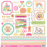 Doodlebug Design Hello Again This & That Stickers (8193) (DISCONTINUED)