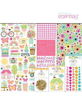 Doodlebug Design Hello Again Essentials Kit (8209) (DISCONTINUED)