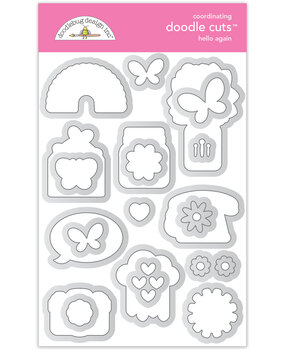 Doodlebug Design Hello Again Doodle Cuts (8184) (DISCONTINUED)