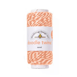Doodlebug Design Coral Doodle Twine (5629) (DISCONTINUED)