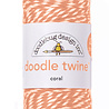 Doodlebug Design Coral Doodle Twine (5629) (OUTLET)