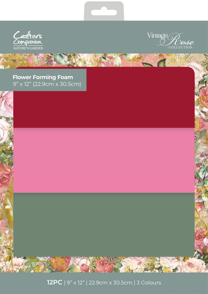 Crafter's Companion Vintage Rose Flower Forming Foam (NGA-VR-FLFOAM) (OUTLET)
