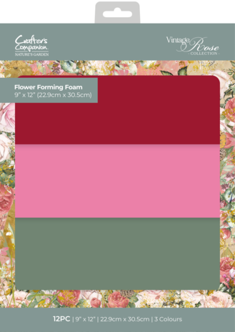 Crafter's Companion Vintage Rose Flower Forming Foam (NGA-VR-FLFOAM) (OUTLET)