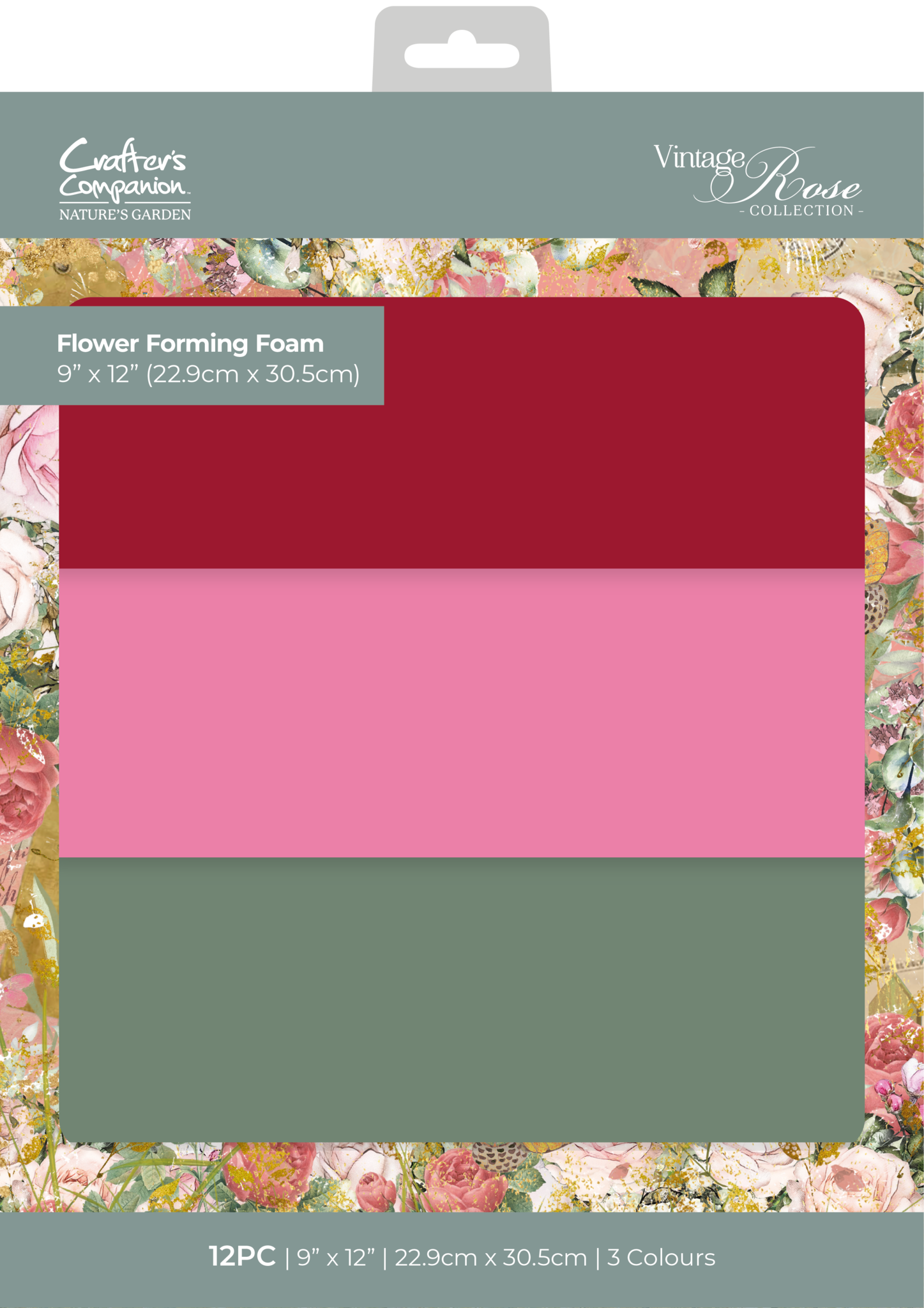 Vintage Rose Flower Forming Foam (NGAVRFLFOAM) Craftlines B.V.