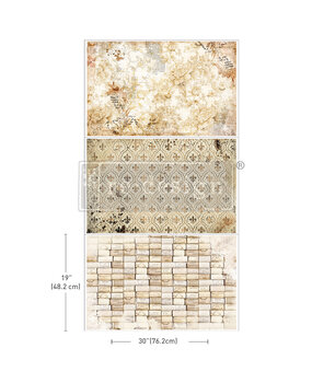 Re-Design with Prima Enchanted Romance 19.5x30 Inch Tissue Paper Pack (3pcs) (666453) (DISCONTINUED)