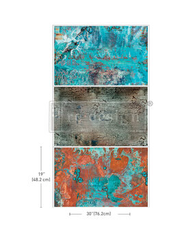 Re-Design with Prima Rustic Romance 19.5x30 Inch Tissue Paper Pack (3pcs) (666446) (DISCONTINUED)