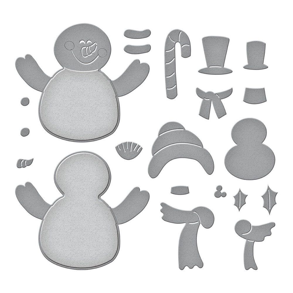 Stampendous Snowman Hugs Cutting Dies (S5-592) (OUTLET)