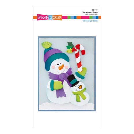 Stampendous Snowman Hugs Cutting Dies (S5-592) (OUTLET)