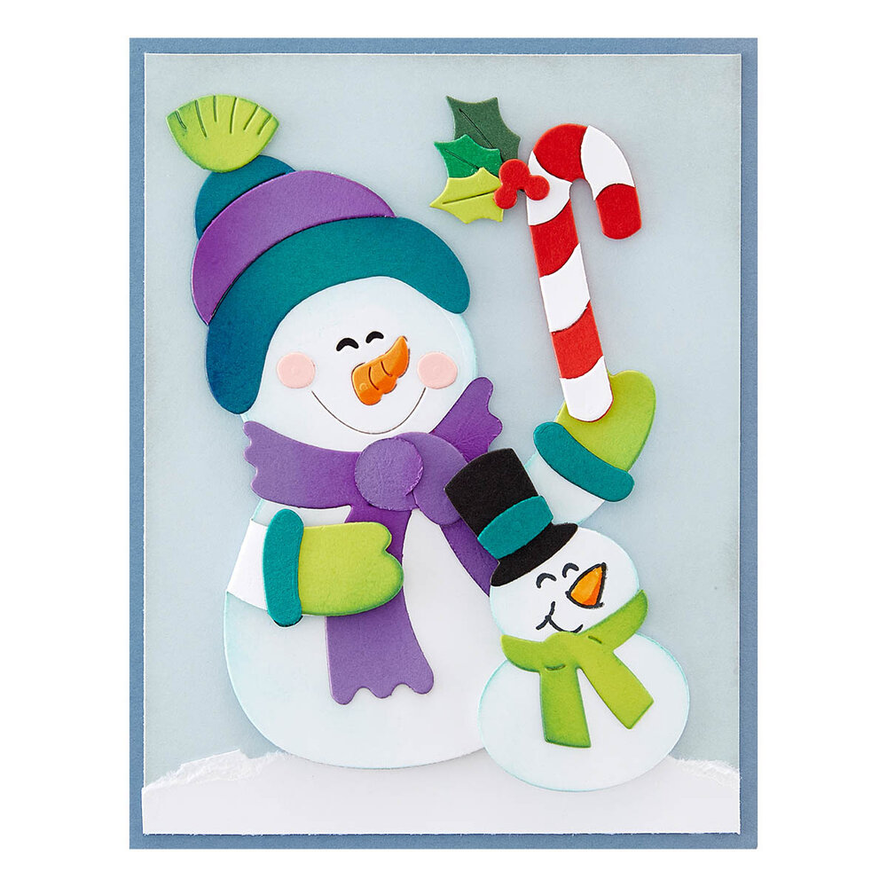 Stampendous Snowman Hugs Cutting Dies (S5-592) (OUTLET)