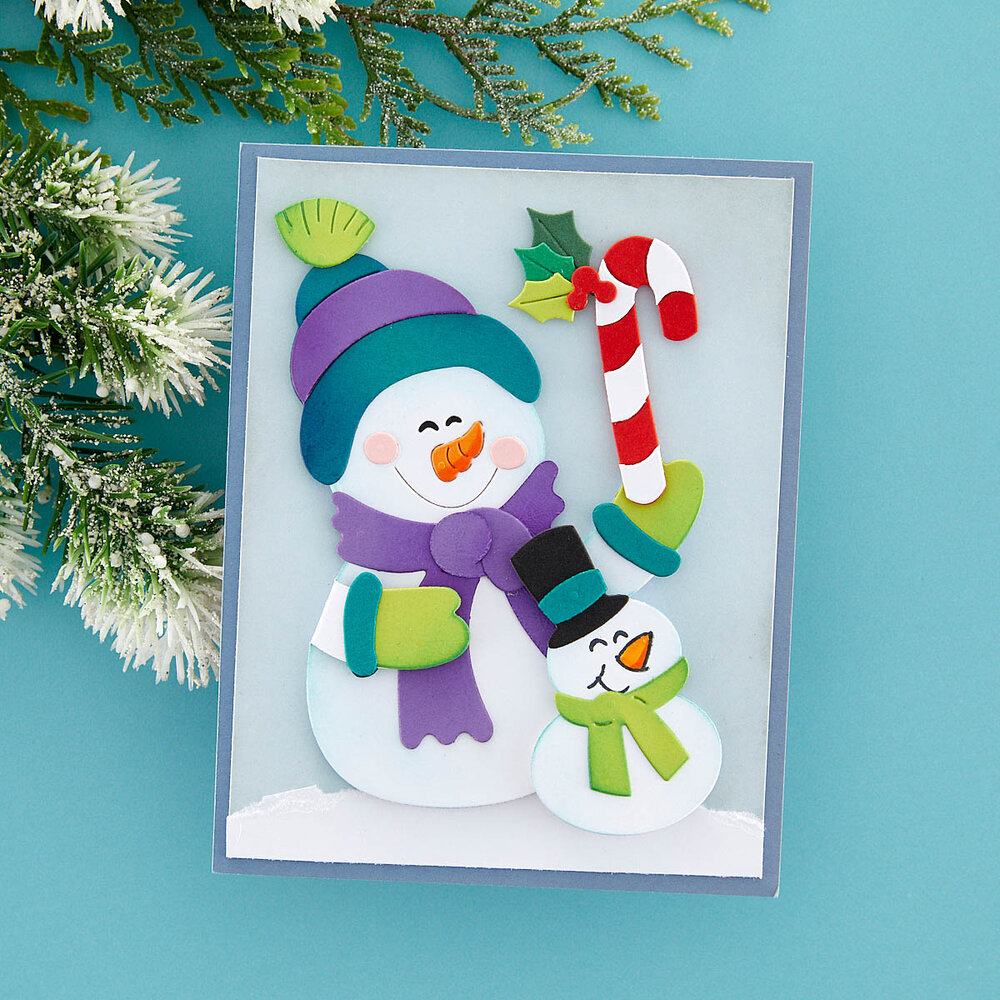 Stampendous Snowman Hugs Cutting Dies (S5-592) (OUTLET)