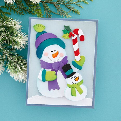 Stampendous Snowman Hugs Cutting Dies (S5-592) (OUTLET)