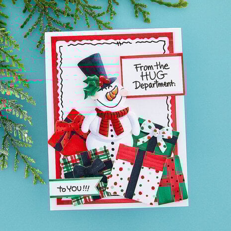 Stampendous Snowman Hugs Cutting Dies (S5-592) (OUTLET)