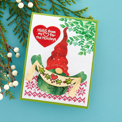 Stampendous Gnome Hugs Cutting Dies (S6-213) (OUTLET)