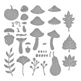 Spellbinders Autumn Wonder Etched Dies (S6-220) (DISCONTINUED)