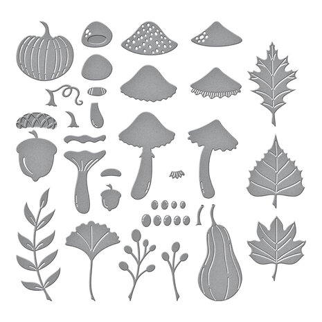 Spellbinders Autumn Wonder Etched Dies (S6-220) (DISCONTINUED) Spellbinders Autumn Wonder Etched Dies (S6-220) (DISCONTINUED)