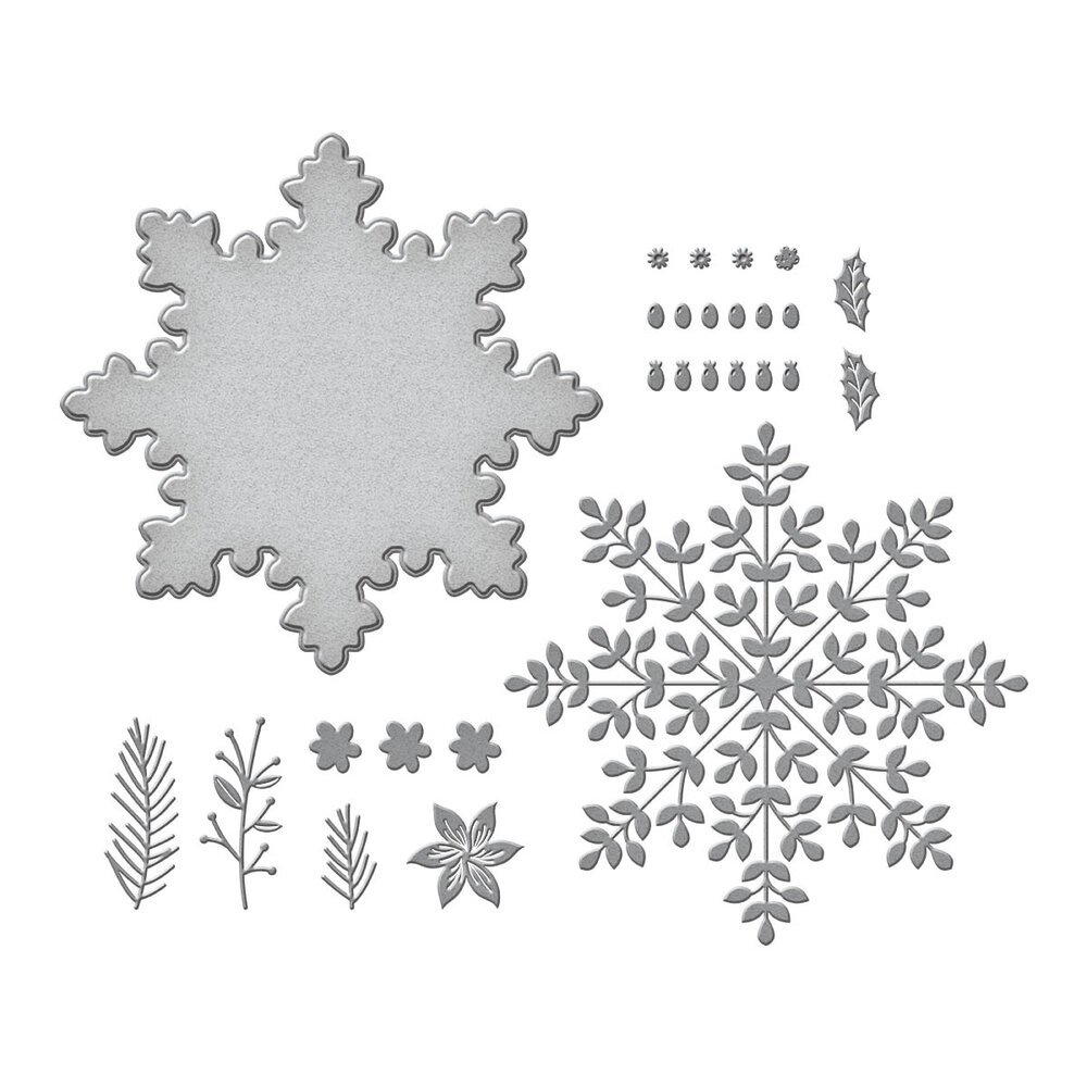 Spellbinders Snowflake Card Creator Etched Dies (S7-236) (OUTLET) Spellbinders Snowflake Card Creator Etched Dies (S7-236) (OUTLET)