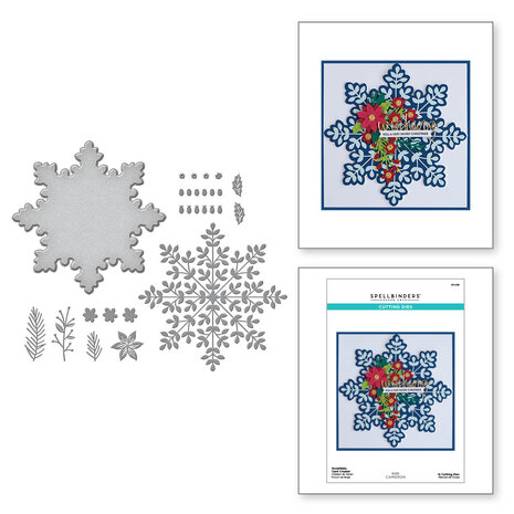 Spellbinders Snowflake Card Creator Etched Dies (S7-236) (OUTLET) Spellbinders Snowflake Card Creator Etched Dies (S7-236) (OUTLET)