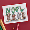 Spellbinders Noel Cling Rubber Stamp (RSC-013) (OUTLET) Spellbinders Noel Cling Rubber Stamp (RSC-013) (OUTLET)