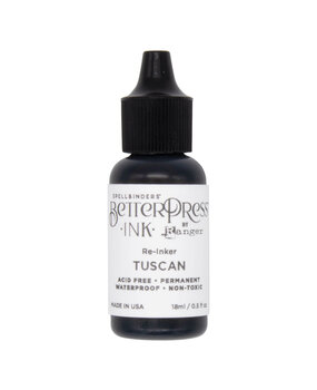 Spellbinders BetterPress Ink Reinker Tuscan (BPI-020) (OUTLET) Spellbinders BetterPress Ink Reinker Tuscan (BPI-020) (OUTLET)
