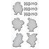 Silly Santas Etched Dies (S5-605) (OUTLET)
