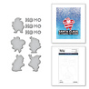 Spellbinders Silly Santas Etched Dies (S5-605) (OUTLET) Spellbinders Silly Santas Etched Dies (S5-605) (OUTLET)