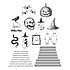Halloween Icons Press Plate & Die Set (BP-079) (OUTLET)