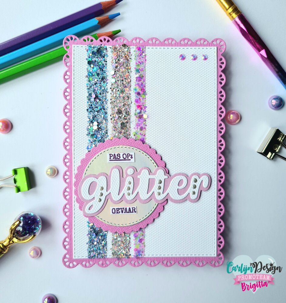 CarlijnDesign Chunky Glitter Mermaid Lilac 20g (CDGL-0019) (DISCONTINUED)