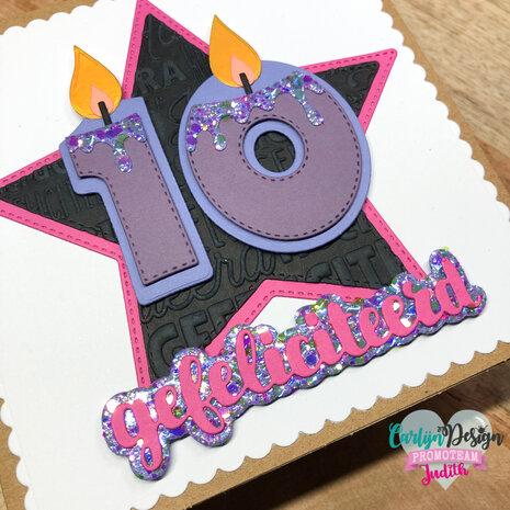 CarlijnDesign Chunky Glitter Mermaid Lilac 20g (CDGL-0019) (DISCONTINUED)