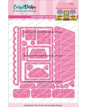 CarlijnDesign Snijmallen Our House (CDJD-0040) (OUTLET)