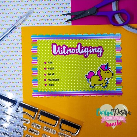 CarlijnDesign Stempels A5 Memory Keeping 1 (CDST-0108) (DISCONTINUED)