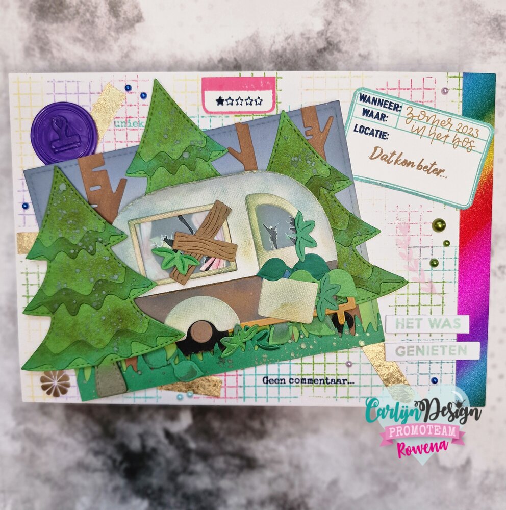 CarlijnDesign Stempels A5 Memory Keeping 1 (CDST-0108) (DISCONTINUED)